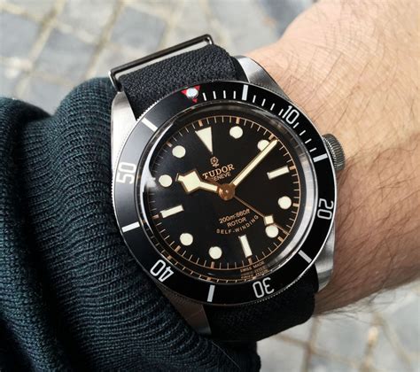 tudor black bay replica comparison|tudor black bay equivalent.